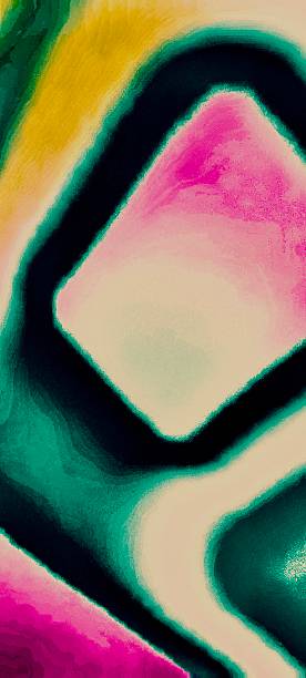 istock Vibrant Abstract Swirl with Diamond Core and Organic Color Transitions 2236355017