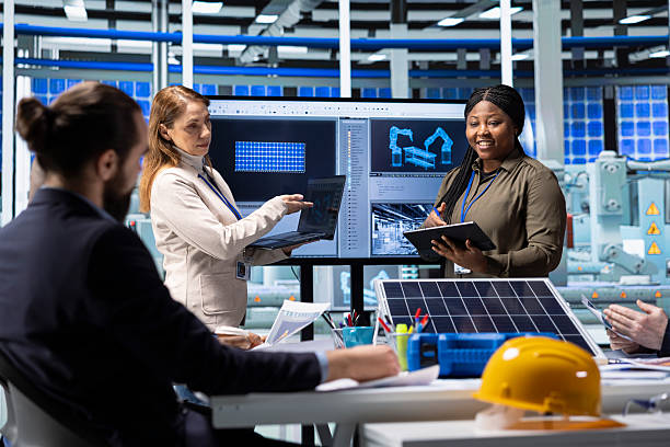 istock Solar energy researchers test innovative photovoltaic technologies 2236357600