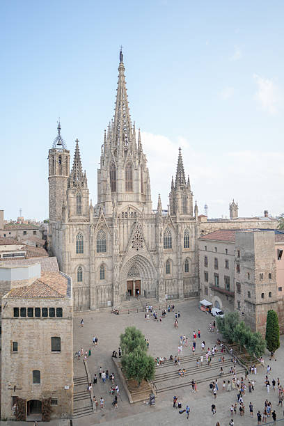 istock A large cathedral with a tall steeple 2236363707
