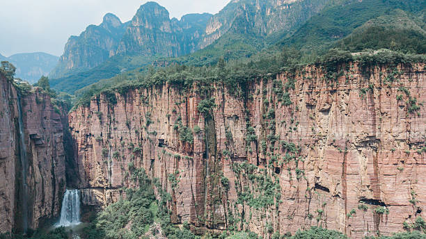 Kunming, China - Oct 10th 2025: Scenic view of Stone Forest in Shilin, Kunming, Yunnan province, China.
