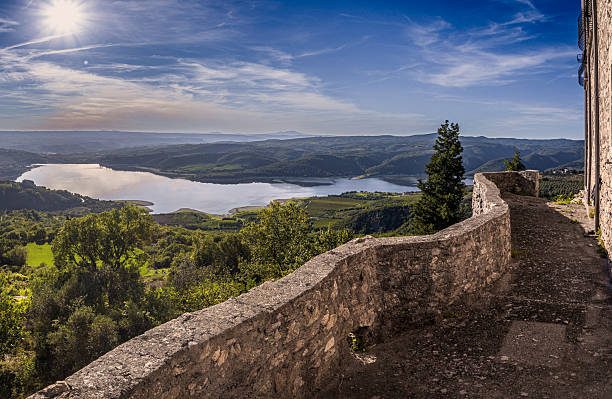 Lake Corbara, Terni, Umbria, Italy: 
Civitella del Lago is a medieval village located in the heart of Umbria, offering breathtaking views of Lake Corbara and a rich historical heritage.