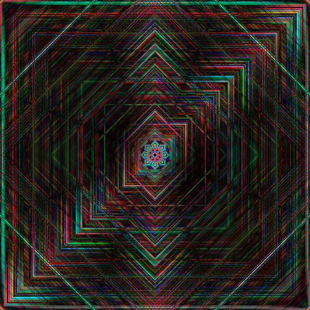 Abstract background texture in colorful ornamental style. Seamless design.