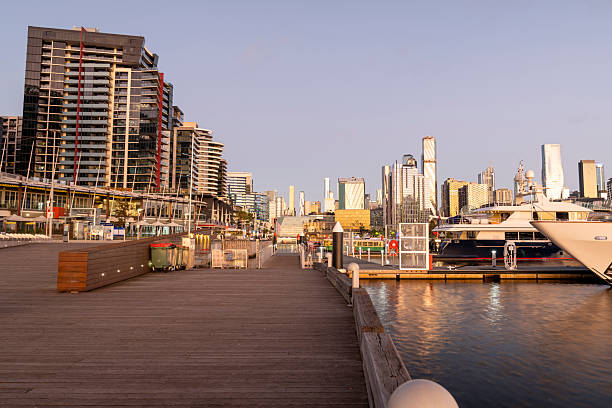 istock Docklands waterfront in Melbourne, Australia 2236373722