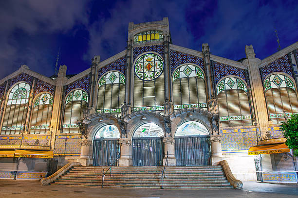 Mercado Central (Central Market) in Valencia, Spain, is one of the largest and oldest markets in Europe, housed in a striking Modernist building completed in 1928