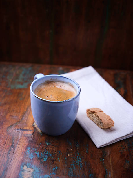 istock Cup of coffee on rustic wooden background. Soft focus. Copy space. 2236378169