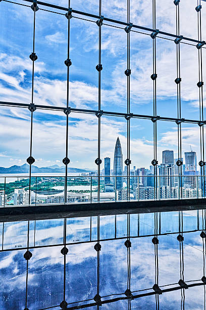 Shenzhen city scenery and indoor