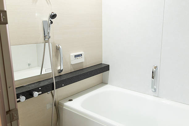 istock Bathroom in a newly built house 2236383373