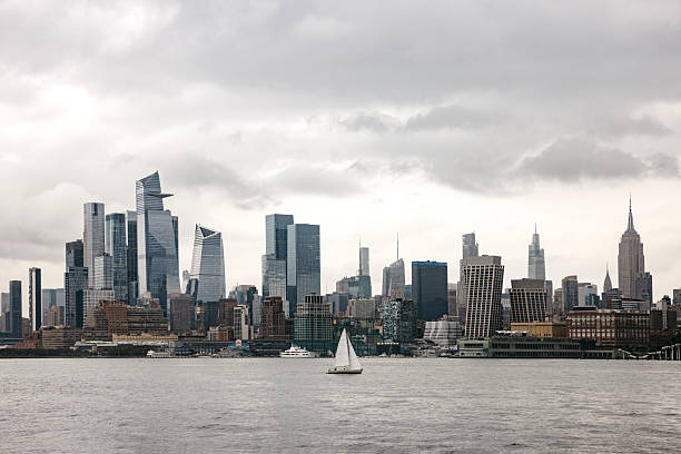 New York Manhattan Midtown skyline.