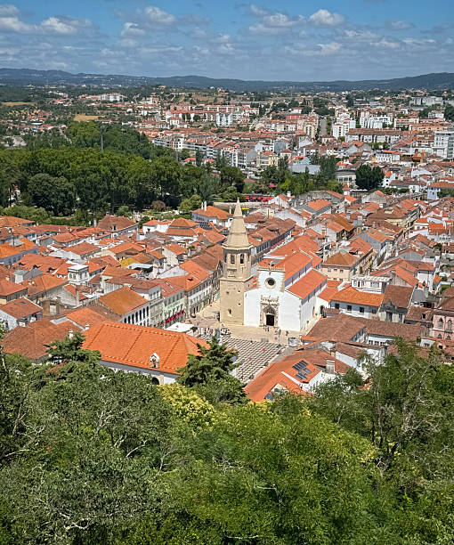 istock small medieval town centre Tomar, Portugal 2236393983