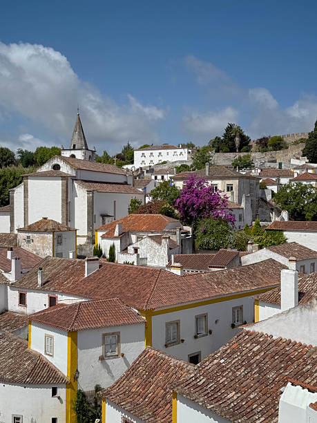 istock View of the small ancient town Obidos 2236394050