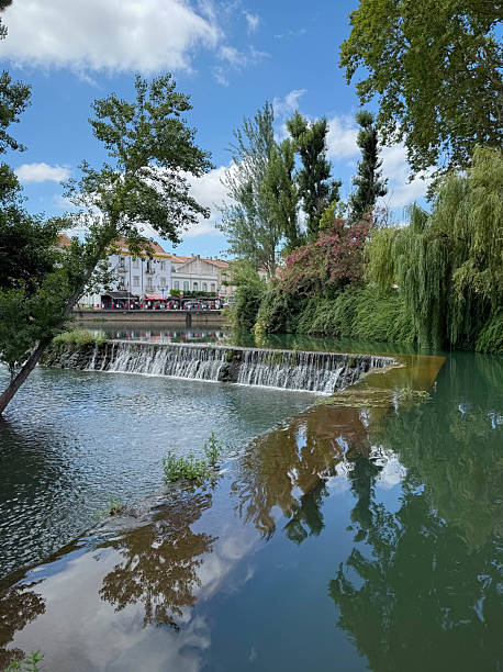 istock View on the river Nabao in Tomar, Portugal 2236394224