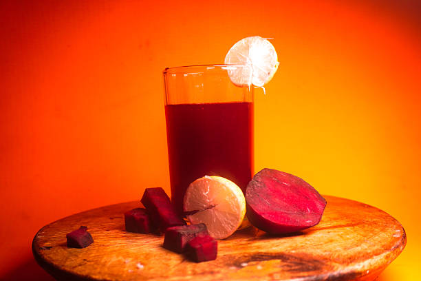 beet root and lemon juice : Refreshing beetroot and lemon juice, rich in vitamins, detoxifying properties, vibrant color, boosts energy, immunity, digestion, and overall health naturally