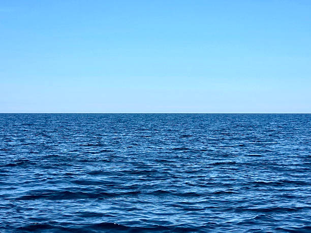istock Blue Lake Michigan Water With Horizon 2236418248