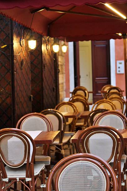istock Restaurant tables along canal in Venice, Italy 2236425099