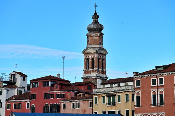 San Bartolomeo Bell Tower in Venice, Italy