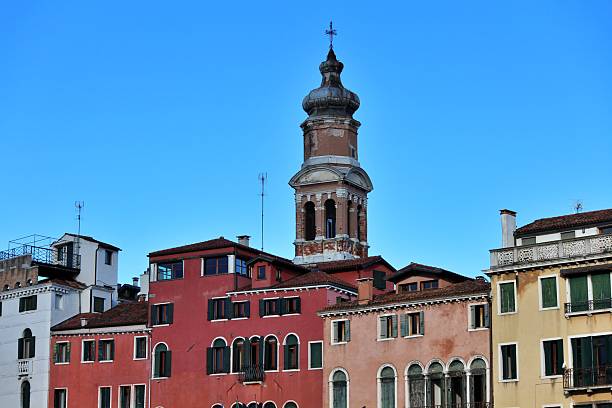 San Bartolomeo Bell Tower in Venice, Italy