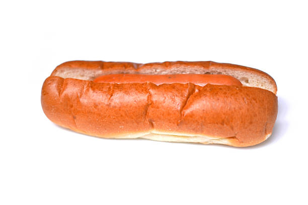 istock Hot dog bun on white background. 2236432951