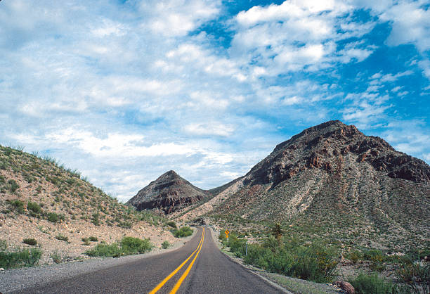 Texas Highway Near Terlingua - 1984
