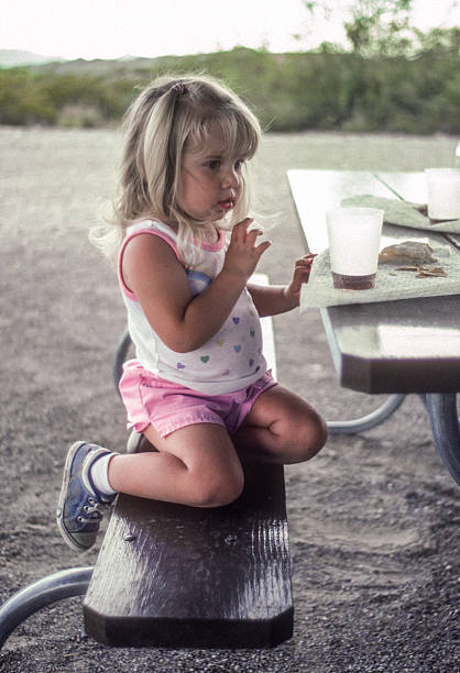 istock Big Bend NP - Girl at Picnic Table - 1984 2236433499
