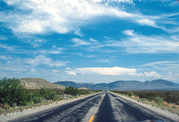 istock Texas Highway near Big Bend NP - 1984 2236433627