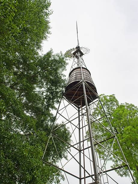 istock Wind powered water pumping station in rural Georgia 2236435889