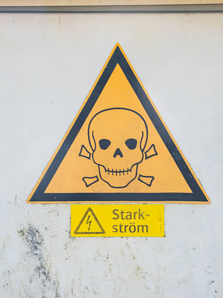 istock High voltage warning sign with skull symbol in Sweden advising caution against electrical hazards 2236444379