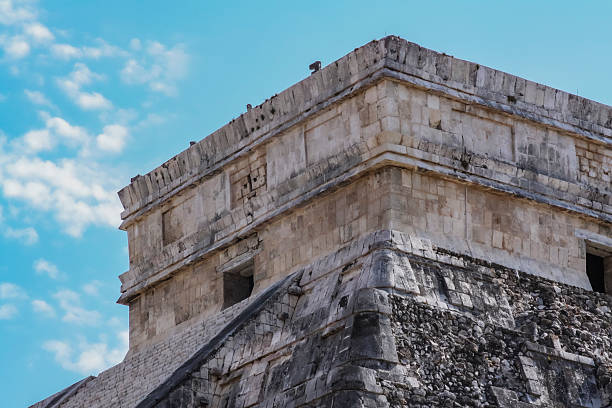 The Temple of Kukulcan, also known as El Castillo, is the imposing step pyramid at Chichen Itza, Yucatan, Mexico. With 365 steps symbolizing the days of the year, it reflects the advanced Mayan astronomical knowledge and, during the equinoxes, creates the visual effect of a snake descending its steps, representing the god Kukulcan.