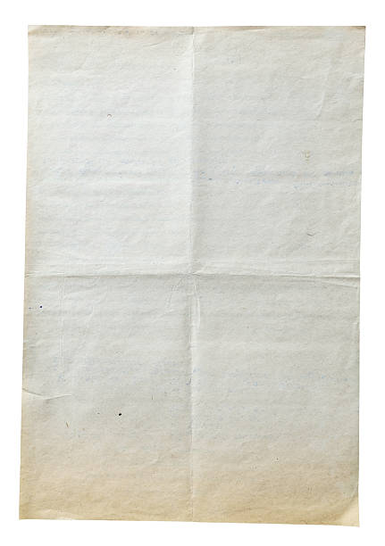 istock unfolded blank sheet of retro gray paper isolated 2236455742