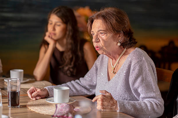 women socializing and chatting while enjoying a coffee