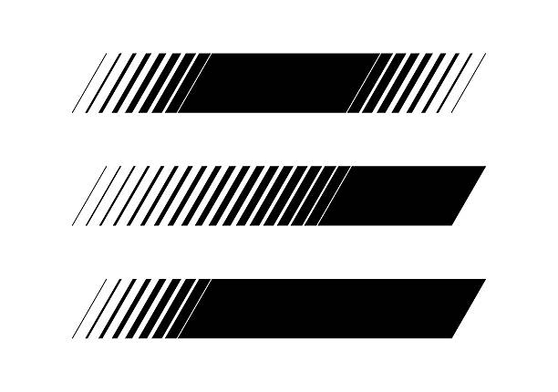 Speed ​​lines set. Vector lines with motion effect.