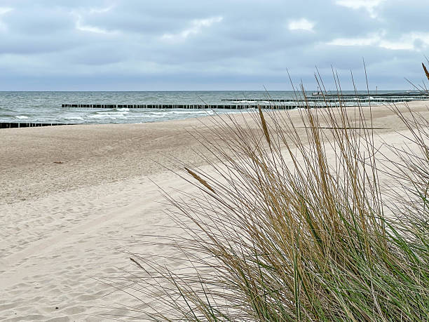 istock An empty Baltic beach in Niechorze, Poland, in early May 2236471336