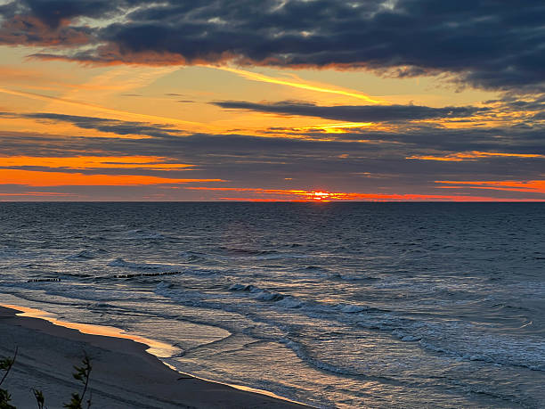 istock May sunset on the beach in Mrzezyno, Poland 2236472157