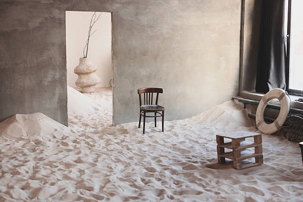 istock Desert Oasis Artistic Spaces Featuring Elegant Sandy Interiors and Unique Designs 2236473987