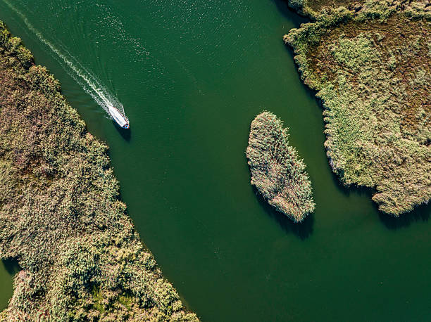 Aerial View of Dalyan Delta