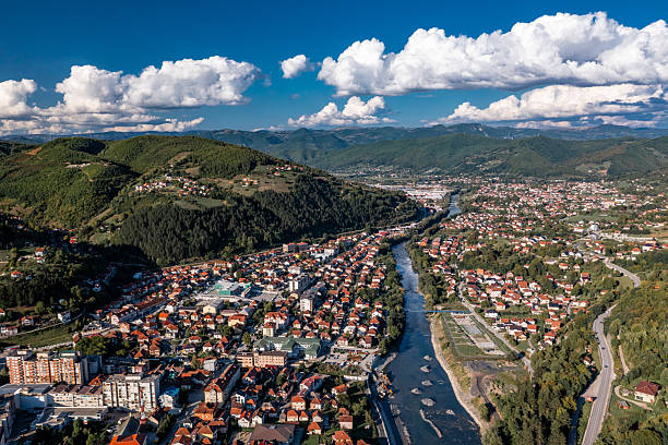 istock Drone view of Bijelo Polje, Montenegro 2236483165