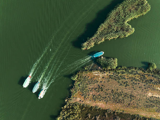 Aerial View of Dalyan Delta