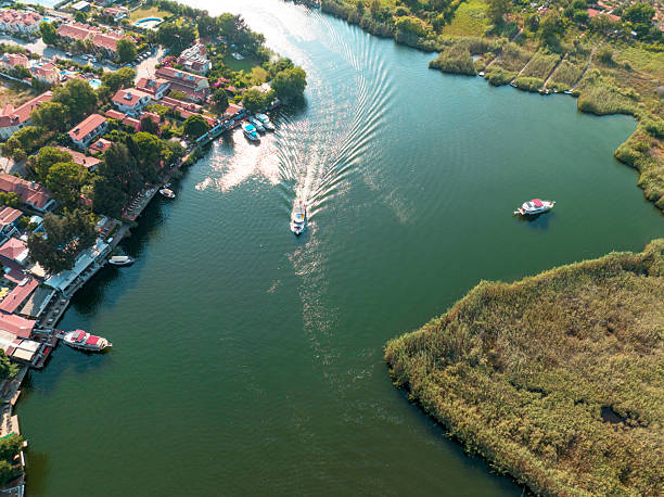 Aerial View of Dalyan Delta