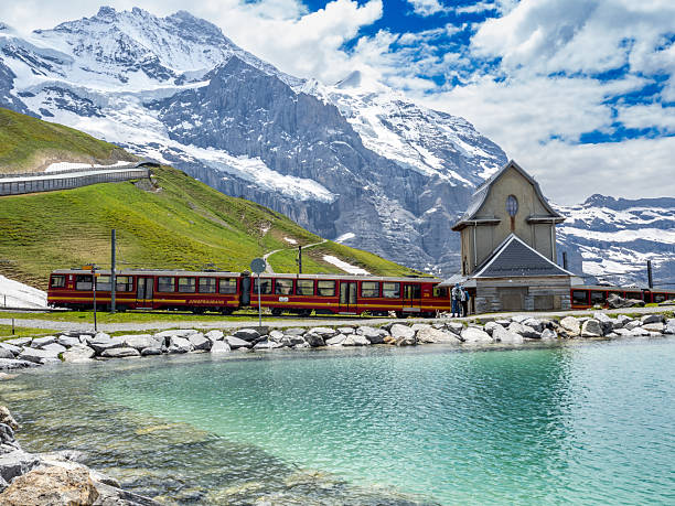 istock Fallbodensee lake near Kleine Scheidegg station 2236486305