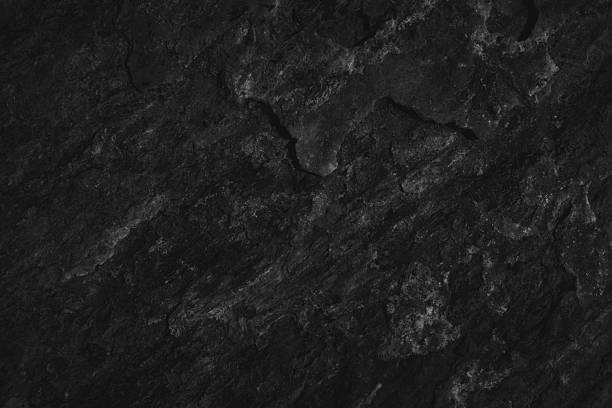 istock Black stone background dark slate, sandstone 2236490192