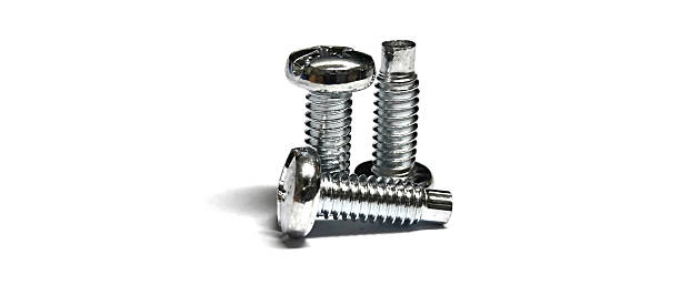 istock Stainless steel nuts for fastening equipment. Nuts on a white background. 2236501535