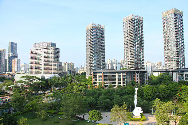 istock Modern Skyline in Shekou District, Shenzhen, China 2236503760