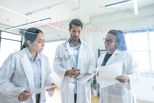 istock A Diverse Team of Researchers Collaborates on a Project in a Modern Lab 2236503789