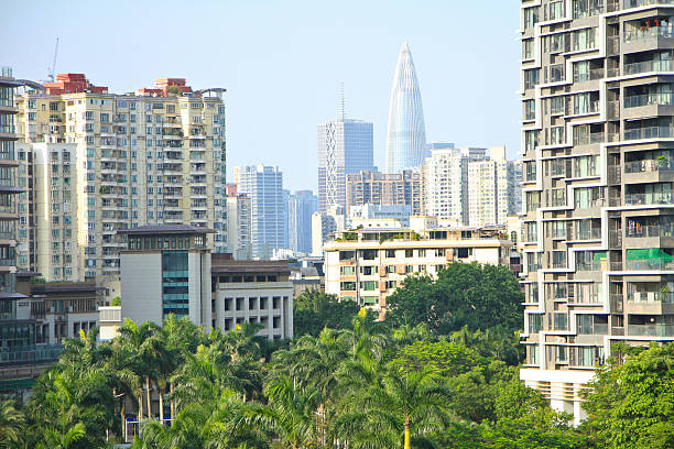 Modern Skyline in Shekou District