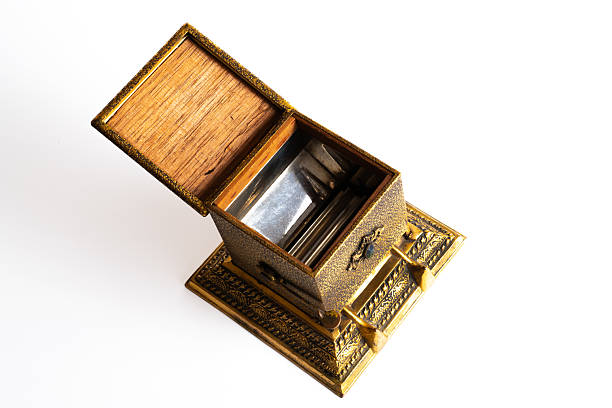 istock Antique American cigarette box from the early 20th century 2236509429