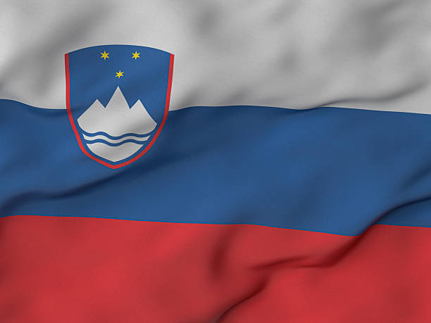 istock Wrinkled fabric Slovenia flag 2236519724