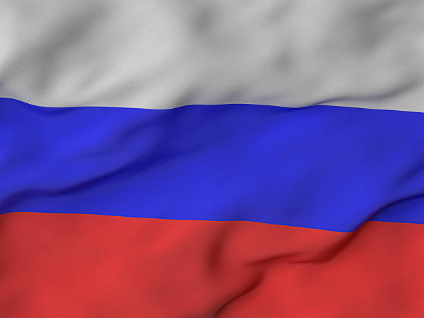 istock Wrinkled fabric Russia flag 2236519752