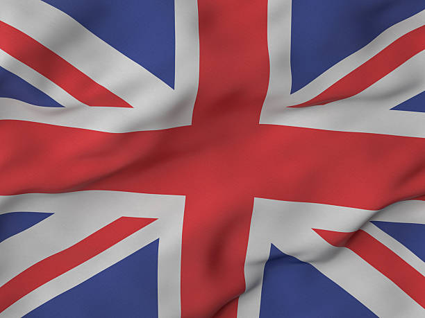 istock Wrinkled fabric UK flag 2236520167