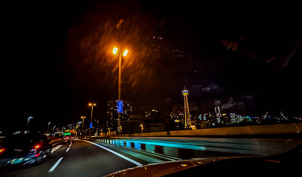 istock Driving through a highway in Tokyo at night 2236538418