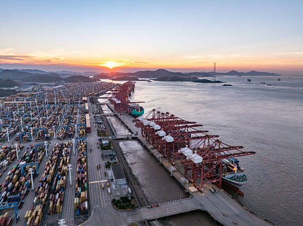 istock aerial view port in ningbo 2236557082