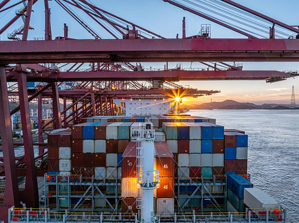 istock aerial view port in ningbo 2236557084